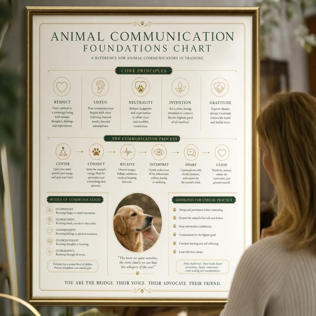 Animal Communicator reference guides